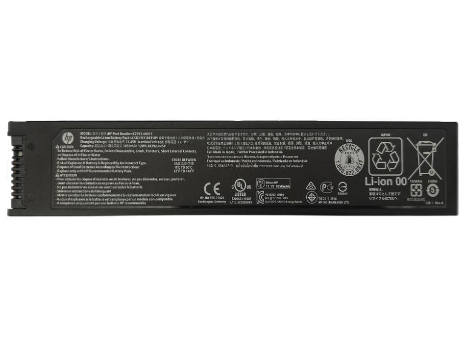 1050mAh 12Wh Original Akku für HP CZ993-60017 M9L89A 3ICP6/34/50
