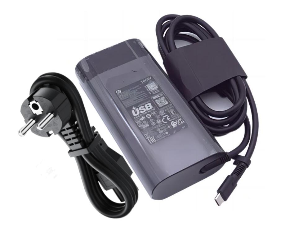 140W USB-C Original HP OMEN Transcend 14 inch Gaming Laptop PC 14-fb0000 Netzteil + Ladekabel