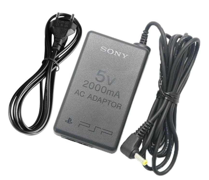 5V 2000mA Original Sony PSP 1008 2008 3008 Netzteil Ladegerät + Ladekabel