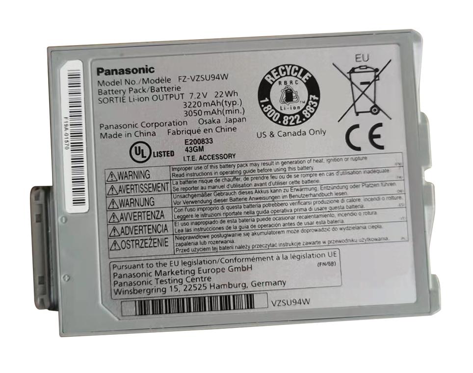 3050mAh 22Wh Original Akku für Panasonic FZ-VZSU0HW