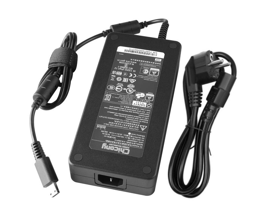 20V 14A 280W Original Medion Erazer Defender P40 (MD 62522) Netzteil Ladegerät + Ladekabel