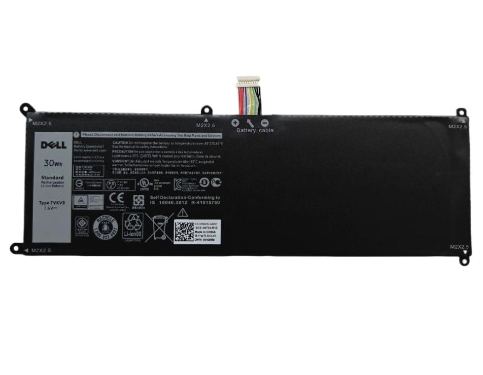 3910mAh 30Wh Original Akku für Dell Latitude 12 7275
