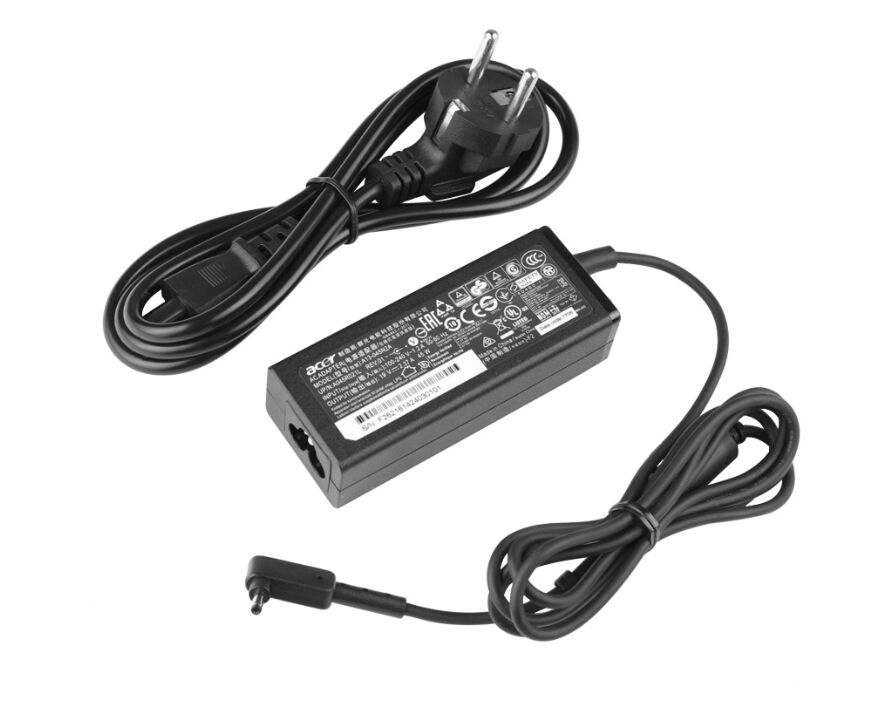 19V 2.37A 45W Acer A045R016L Netzteil Ladegerät + Ladekabel