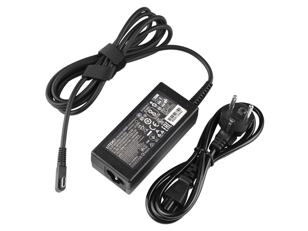 45W USB-C Original Acer Aspire R7-372T-512A Netzteil Ladegerät + Ladekabel