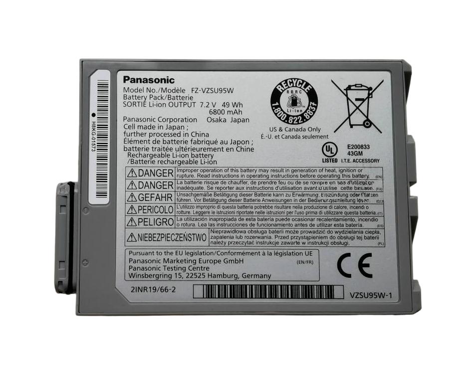 6800mAh 49Wh Original Akku für Panasonic FZ-VZSU95 FZ-VZSU95JS FZ-VZSU95K