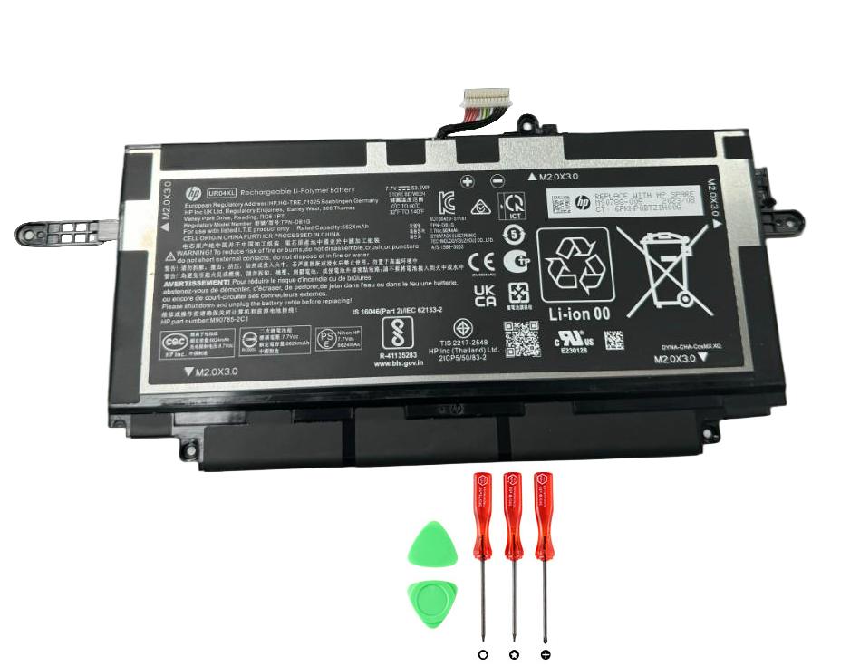 6624mAh 53.2Wh Original Akku für HP Dragonfly Folio 13.5 inch G3 2-in-1