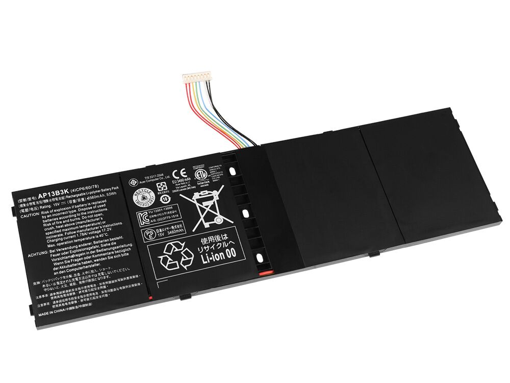 3560mAh 53Wh Original Akku für Acer 4ICP6/60/78