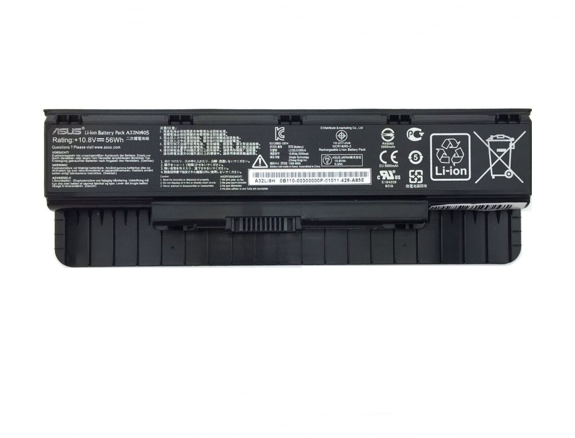 6 Zellen 5200mAh 56Wh Original Akku für Asus 0B110-00300000