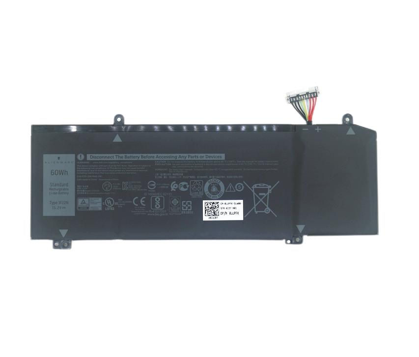 4 Zellen 3750mAh 60Wh Original Akku für Dell Alienware 2018 orion M15
