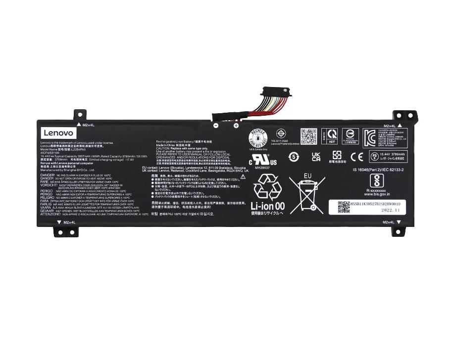 3887mAh 60Wh Original Akku für Lenovo Legion G5000 IRH8 Y7000P IRH8 2023