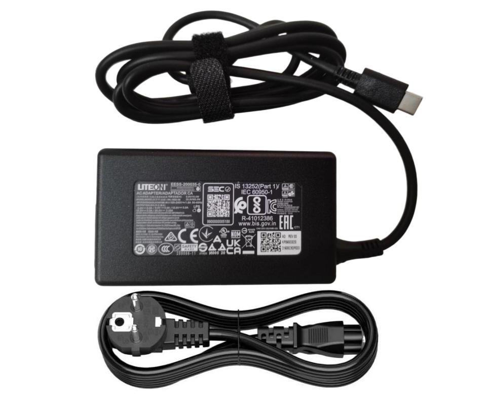 65W Type-C Original Acer ADP-65WW A Netzteil Ladegerät + Ladekabel