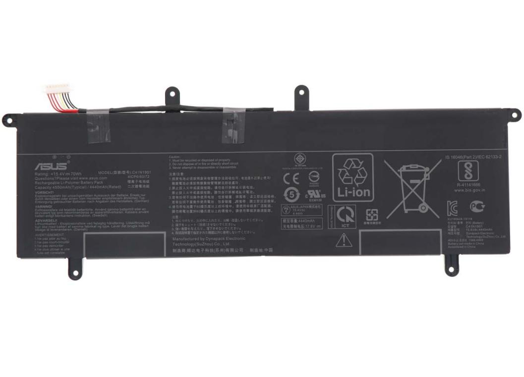 4550mAh 70Wh Original Akku für Asus ZenBook Duo UX481FA-BM018R