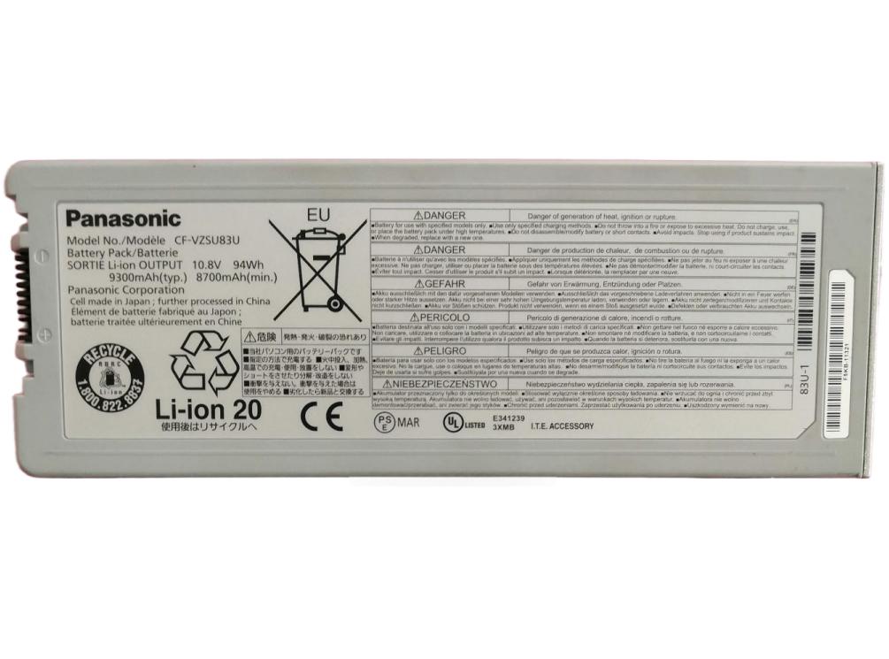 8700mAh 94Wh Original Akku für Panasonic CF-VZSU82U