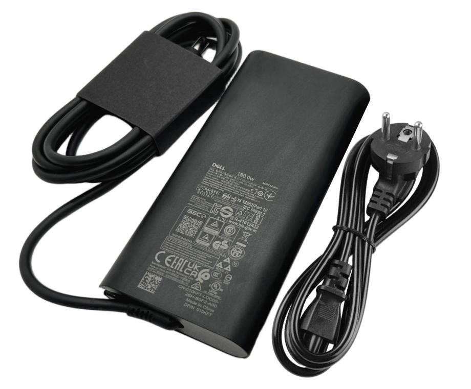 19.5V 9.23A 180W GaN Original Dell Alienware 13 R3 (A13-0265) Netzteil Ladegerät + Ladekabel